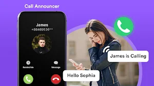 Caller Name Announcer & Themes Screenshot 1