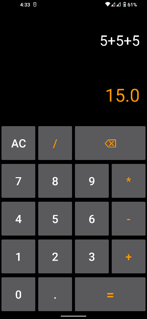 My Calculator Screenshot 0