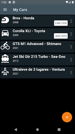 Vehicles Black - Management Screenshot 1