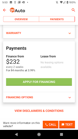 Go Auto App Screenshot 2