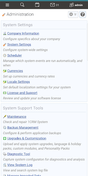 1CRM Mobile Screenshot 3