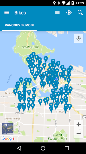 Vancouver Mobi Bike - MonTransit Screenshot 2
