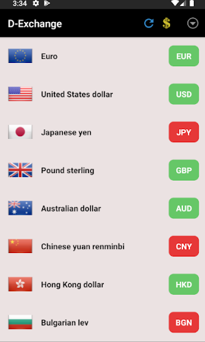 D-Exchange Currency Converter Screenshot 2