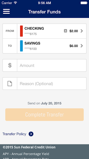 Sun Federal CU Mobile Screenshot 3