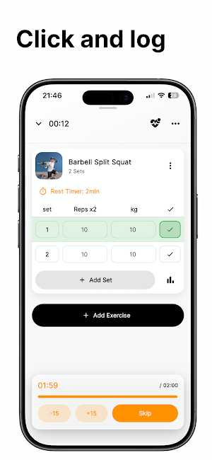 Strenova - Workout tracker Screenshot 0