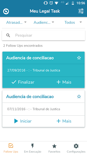 Meu Legal Task Screenshot 0