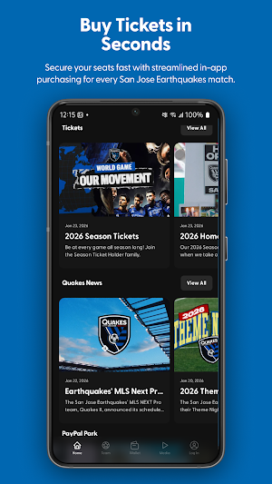 SJ Earthquakes Screenshot 3