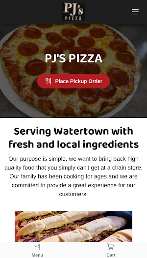 PJ's Pizza Screenshot 0