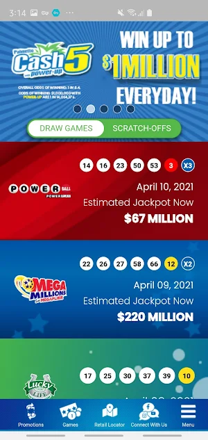 South Carolina Education Lottery App Screenshot 2