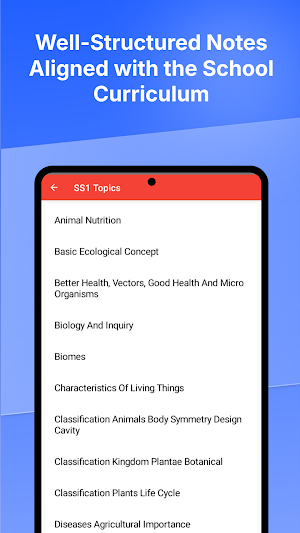 Offline Biology SS1-SS3 Screenshot 2
