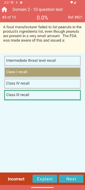 Diet Tech Exam To Go Screenshot 3