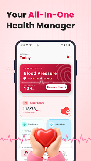 Blood Pressure: Heart Monitor Screenshot 0