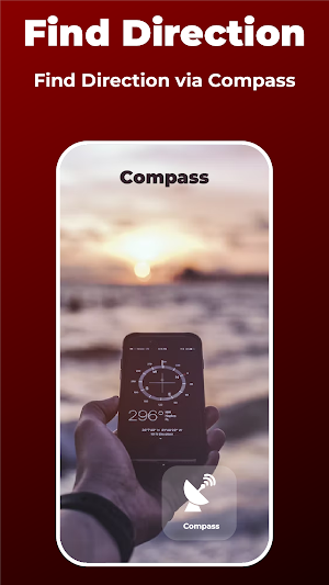 Satellite Finder & GPS Compass Screenshot 1