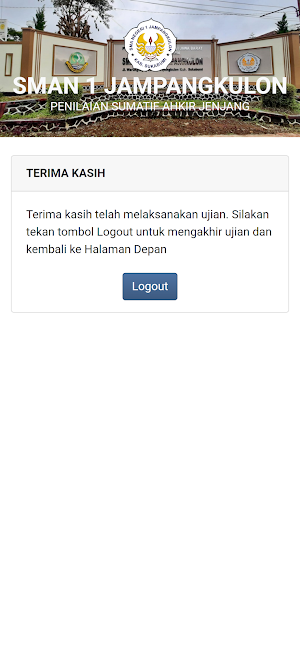 EXAM SMAN 1 Jampangkulon Screenshot 1