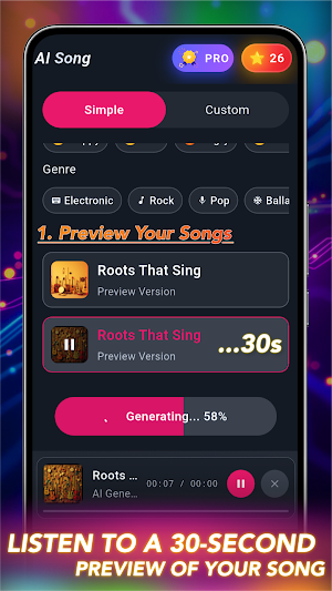 3B Music AI - Song Generator Screenshot 3