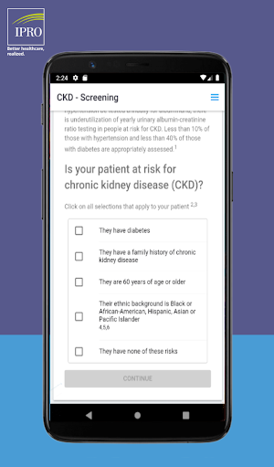 CKD Screening Screenshot 2