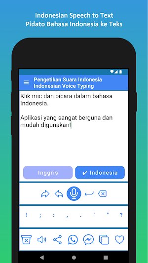 Indonesian Voice Typing Screenshot 3