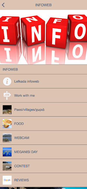 Lefkada Infoweb Screenshot 2