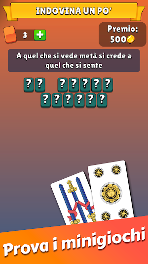 Scopa italiana online - carte Screenshot 2