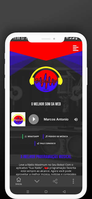 Bipolar Web Rádio Screenshot 3