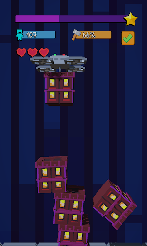 Cyber Tower: City Stacker Screenshot 1