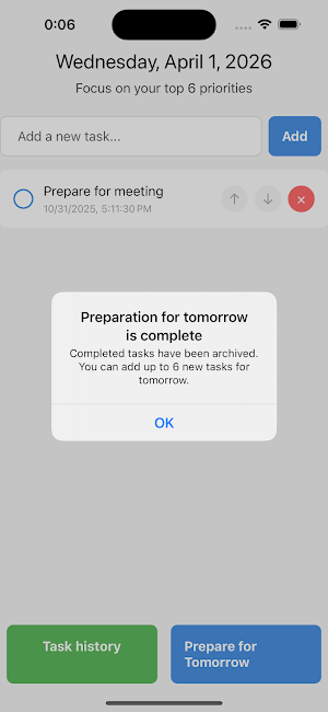 Six Done Screenshot 1