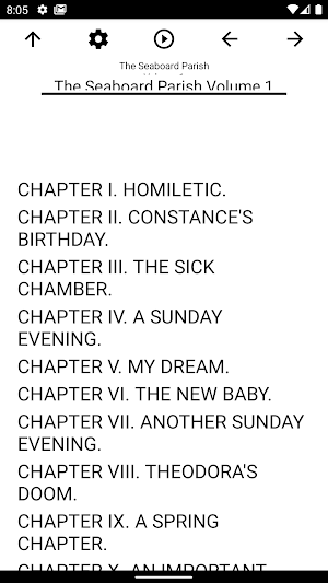 Book, The Seaboard Parish Volu Screenshot 0