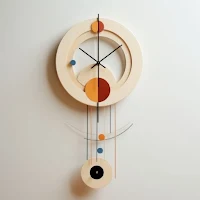 Modern Pendulum Wall Clock