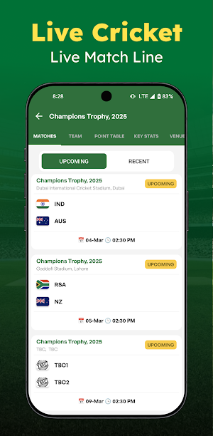 Live Cricket - Live Match 2025 Screenshot 3