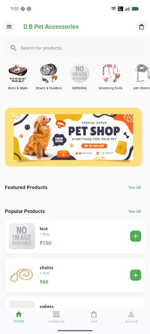 D.B Pet Accessories Screenshot 0