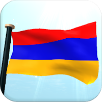 Armenia Flag 3D Live Wallpaper
