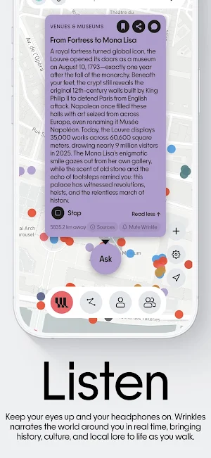 Wrinkles: Audio Tour Guide Screenshot 2