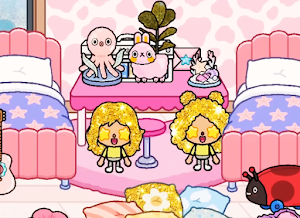 Toca Golden Hair Boca HD Screenshot 1