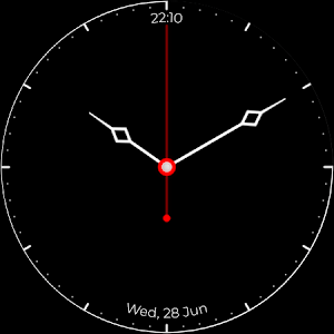 Clean Modern Analog Watch Face Screenshot 2