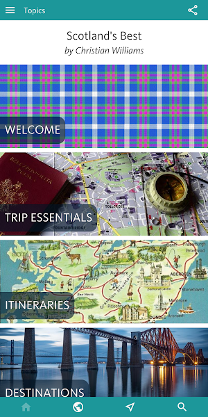 Scotland's Best: Trip Ideas & Travel Guide Screenshot 0