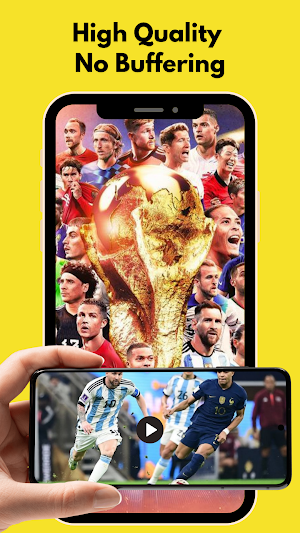 Football Live TV Streaming HD Screenshot 1