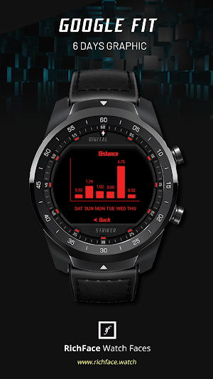 Digital Striker Watch Face Screenshot 3