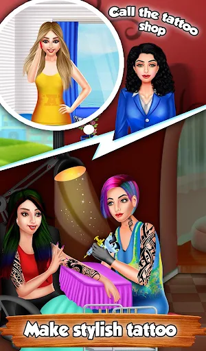 Princess Tattoo Artist Salon Screenshot 0