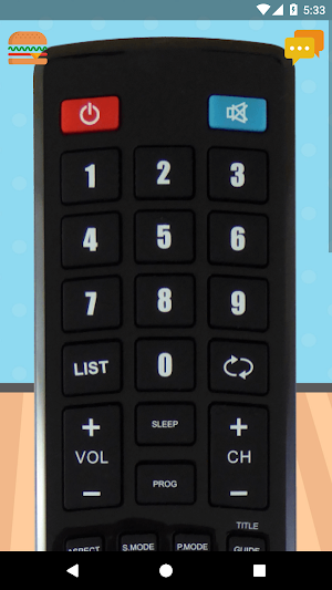Remote Control For Logik TV Screenshot 1