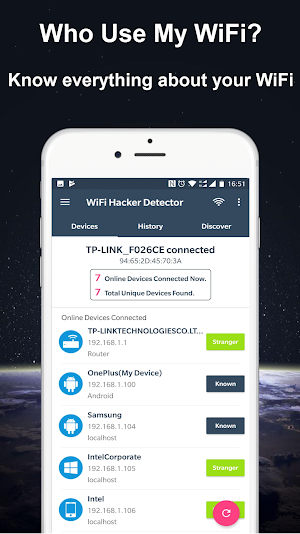 WiFi Thief Detector - Detect Who Use My WiFi Screenshot 0