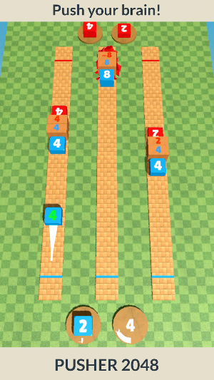 Pusher 2048 Screenshot 1