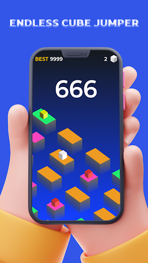 Happy Jump: Cube Hop Screenshot 1