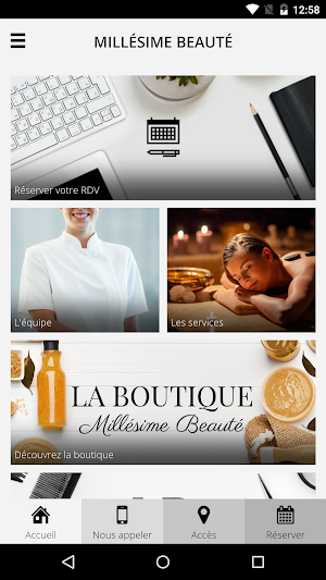 MILLÉSIME BEAUTÉ Screenshot 0