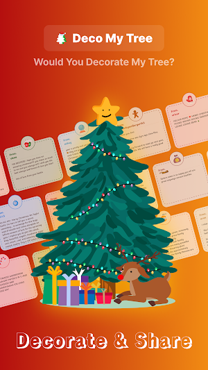 Deco My Tree : X-mas Messages Screenshot 1