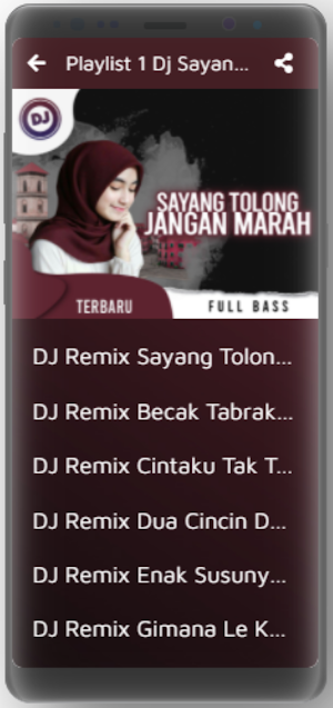 Dj Sayang Tolong Jangan Marah Screenshot 2