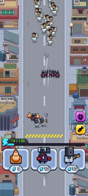 Toilet Zombie War Screenshot 1