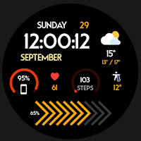 Nighty Digital 40 - watch face