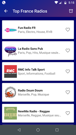 France Radio Stations - Radio FM France Screenshot 2