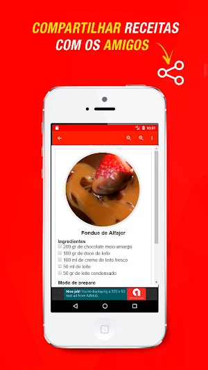 Receitas de Fondue Screenshot 0