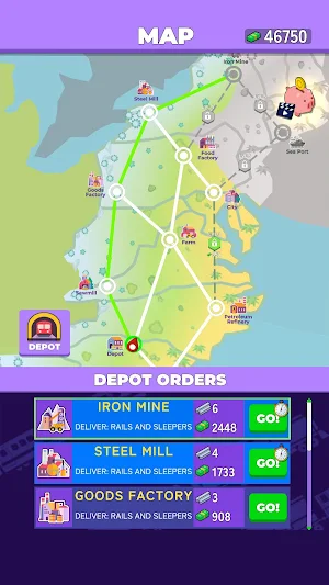 Train Driver: Delivery Sim 3D Screenshot 2